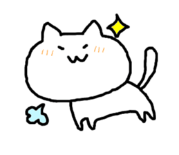 shiro neko_san. sticker #3199668