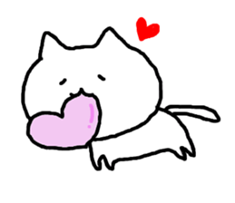 shiro neko_san. sticker #3199672