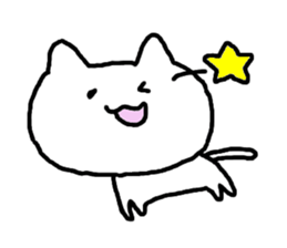 shiro neko_san. sticker #3199677