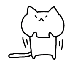 shiro neko_san. sticker #3199678