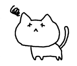 shiro neko_san. sticker #3199680