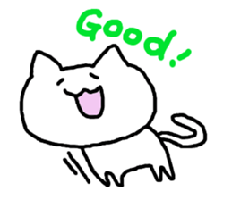 shiro neko_san. sticker #3199688