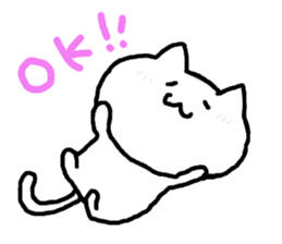 shiro neko_san. sticker #3199689