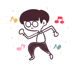 Girl of mushroom head. sticker #3199967