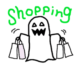 Ghost Sticker. sticker #3199975