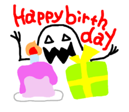 Ghost Sticker. sticker #3199977