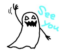 Ghost Sticker. sticker #3199979