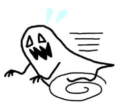 Ghost Sticker. sticker #3199990