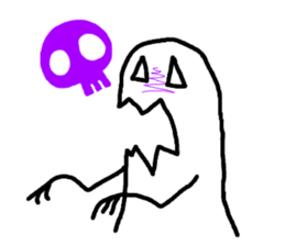 Ghost Sticker. sticker #3199993