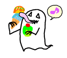 Ghost Sticker. sticker #3199996