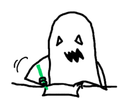 Ghost Sticker. sticker #3200004