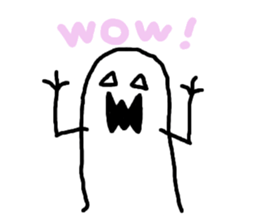 Ghost Sticker. sticker #3200008