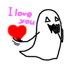 Ghost Sticker. sticker #3200009