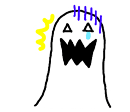 Ghost Sticker. sticker #3200010