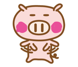 Loose pig2 ENG sticker #3200222