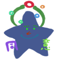 Color stars sticker #3200510