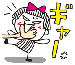 Stripe girl vol.3 sticker #3201180