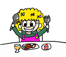 Fashionable love of Mi-na!! sticker #3201332