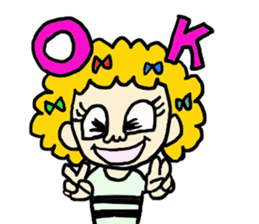 Fashionable love of Mi-na!! sticker #3201334