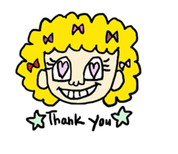 Fashionable love of Mi-na!! sticker #3201339