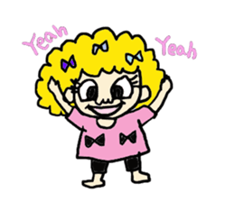 Fashionable love of Mi-na!! sticker #3201343