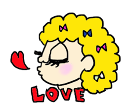 Fashionable love of Mi-na!! sticker #3201347