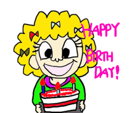 Fashionable love of Mi-na!! sticker #3201356