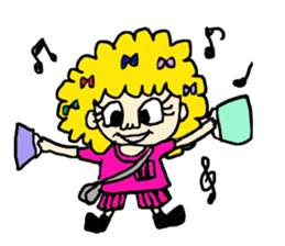 Fashionable love of Mi-na!! sticker #3201362