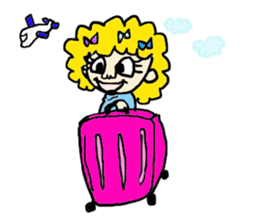 Fashionable love of Mi-na!! sticker #3201364