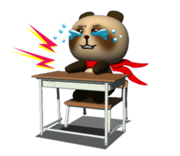 School in Tanu of a red scarf sticker #3201745