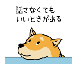 Anz the Japanese shiba dog sticker #3202188