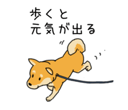 Anz the Japanese shiba dog sticker #3202195