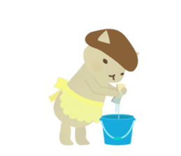 Cat of Mushroom sticker #3202667