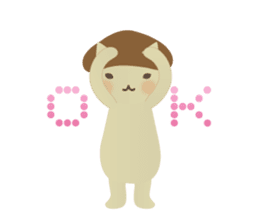 Cat of Mushroom sticker #3202685