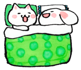 Don't need words.Cat & Bunny.2 sticker #3203134