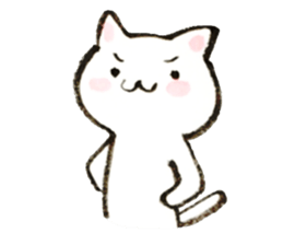 Don't need words.Cat & Bunny.2 sticker #3203141