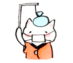 Don't need words.Cat & Bunny.2 sticker #3203158