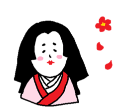 Fleeing, bloody samurai sticker #3203216