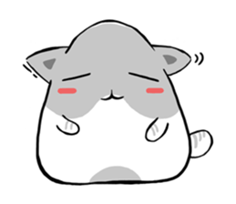 Cute cats Moya and Miyu sticker #3203653