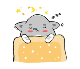 Cute cats Moya and Miyu sticker #3203655