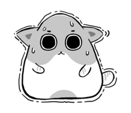 Cute cats Moya and Miyu sticker #3203657