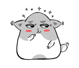 Cute cats Moya and Miyu sticker #3203660