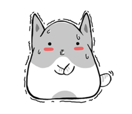 Cute cats Moya and Miyu sticker #3203662