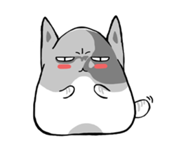 Cute cats Moya and Miyu sticker #3203666