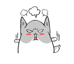 Cute cats Moya and Miyu sticker #3203672