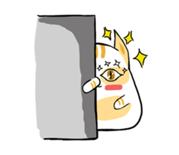 Cute cats Moya and Miyu sticker #3203676