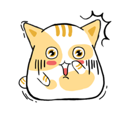 Cute cats Moya and Miyu sticker #3203678