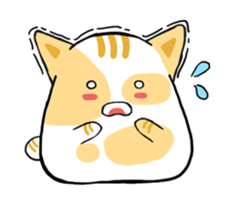 Cute cats Moya and Miyu sticker #3203679