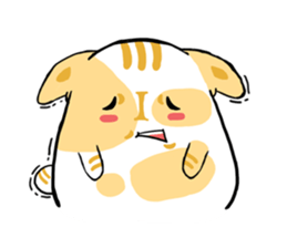 Cute cats Moya and Miyu sticker #3203680