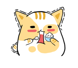 Cute cats Moya and Miyu sticker #3203686